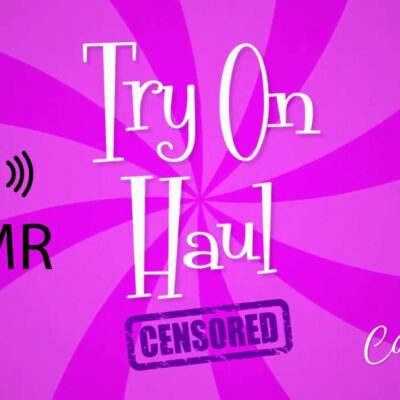 Carlotta Champagne ASMR Try On Haul Patreon Video Leaked