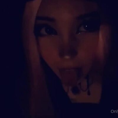 Belle Delphine Night Time Outdoors OnlyFans Video