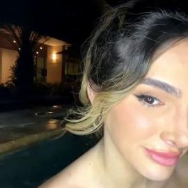 Lyna Perez Of-Live Hot Tub At Night