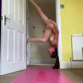 Naked Yoga With BeachYogaGirl