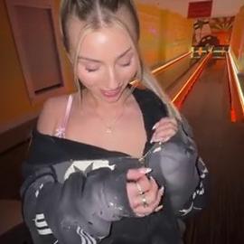 Therealbrittfit Hardcore Bowling Sextape