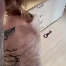 Tattooed German Slut Sallydinosaur Gets Pounded Rough l Ultrathots