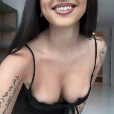 Malu Trevejo Looks Sexy in a Black Dress (8 Photos + Video) Leaked Nudes