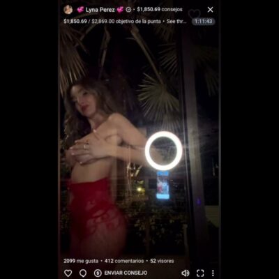 Lyna Perez Topless Window Flashing Boobs Video Leaked