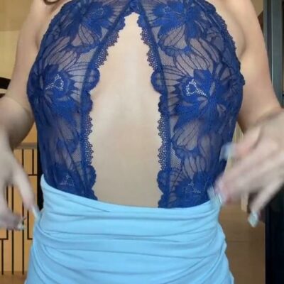 Piper Rockelle Mesh See Through Blue Suit Video Leaked