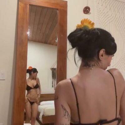 Mia Khalifa Black Bra Strip And Taking Shower Video Leaked Leaked Nudes