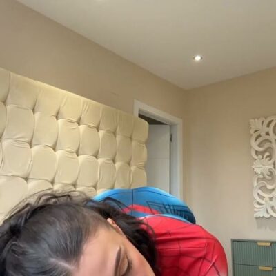 Emily Black Spider Girl Riding Dildo JOI Video Leaked